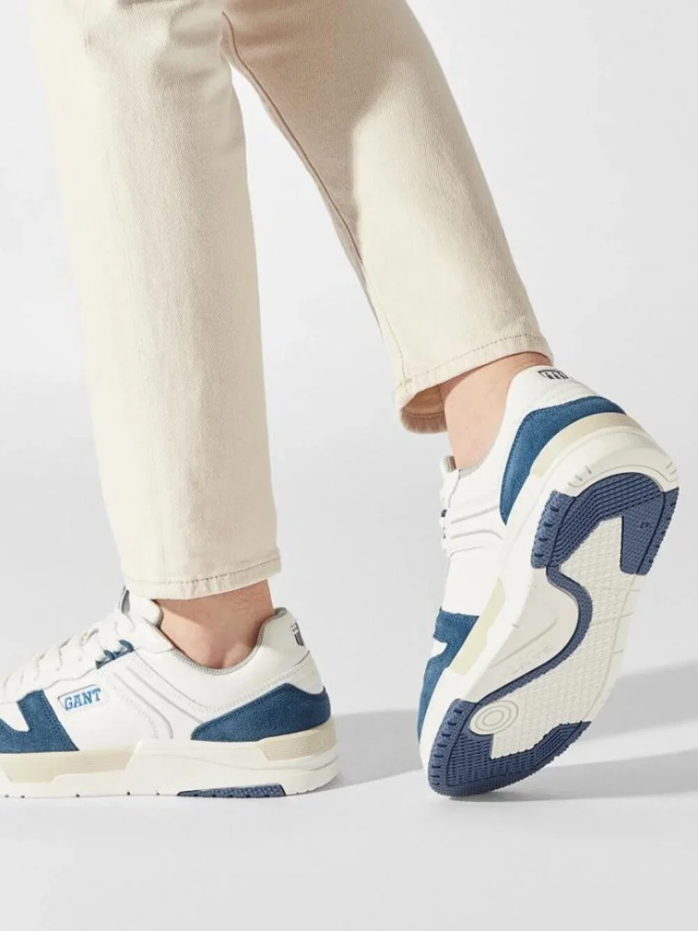 GANT Men's Brookpal Sneakers Size 9.5 in White